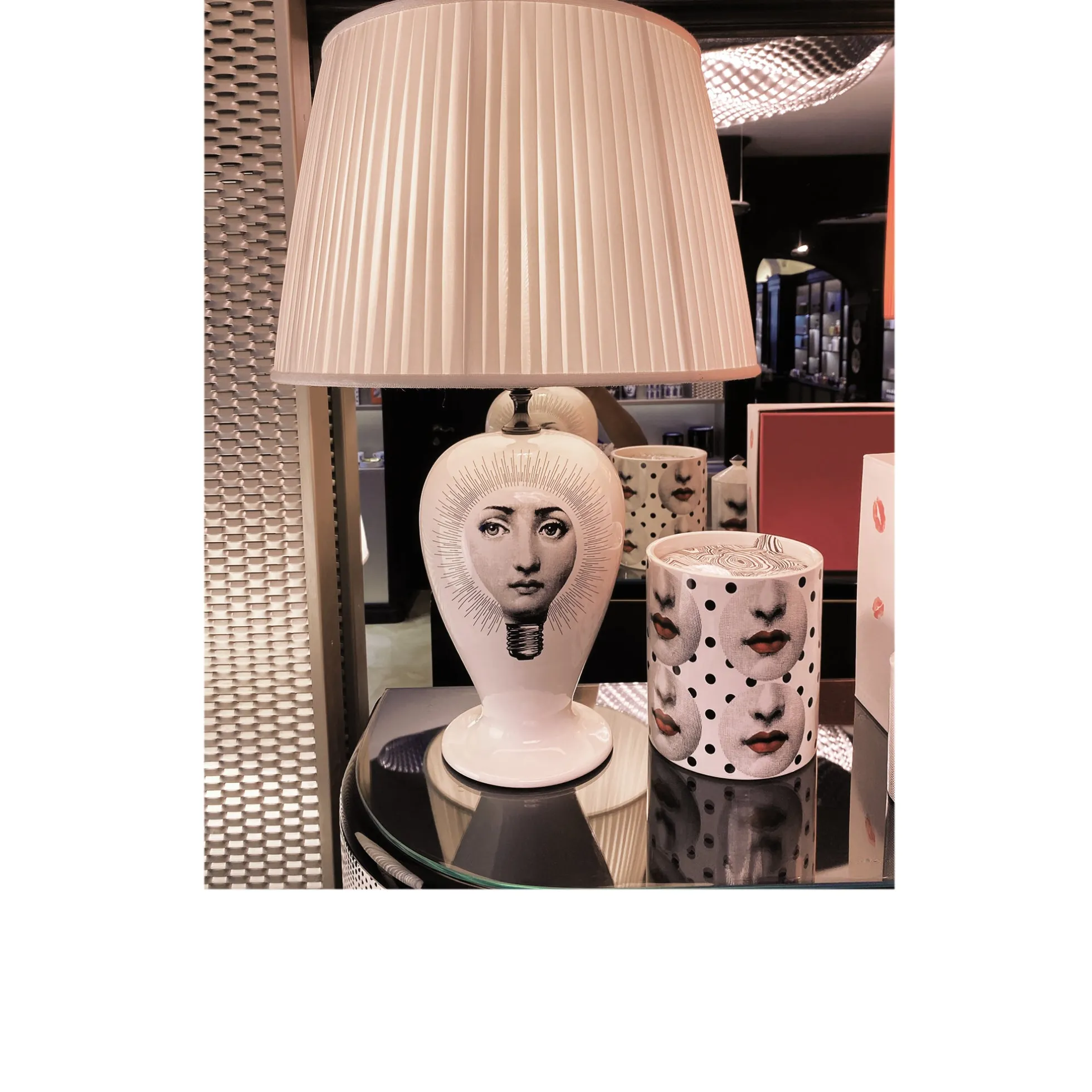 Base Lampada Lampadina - Fornasetti
