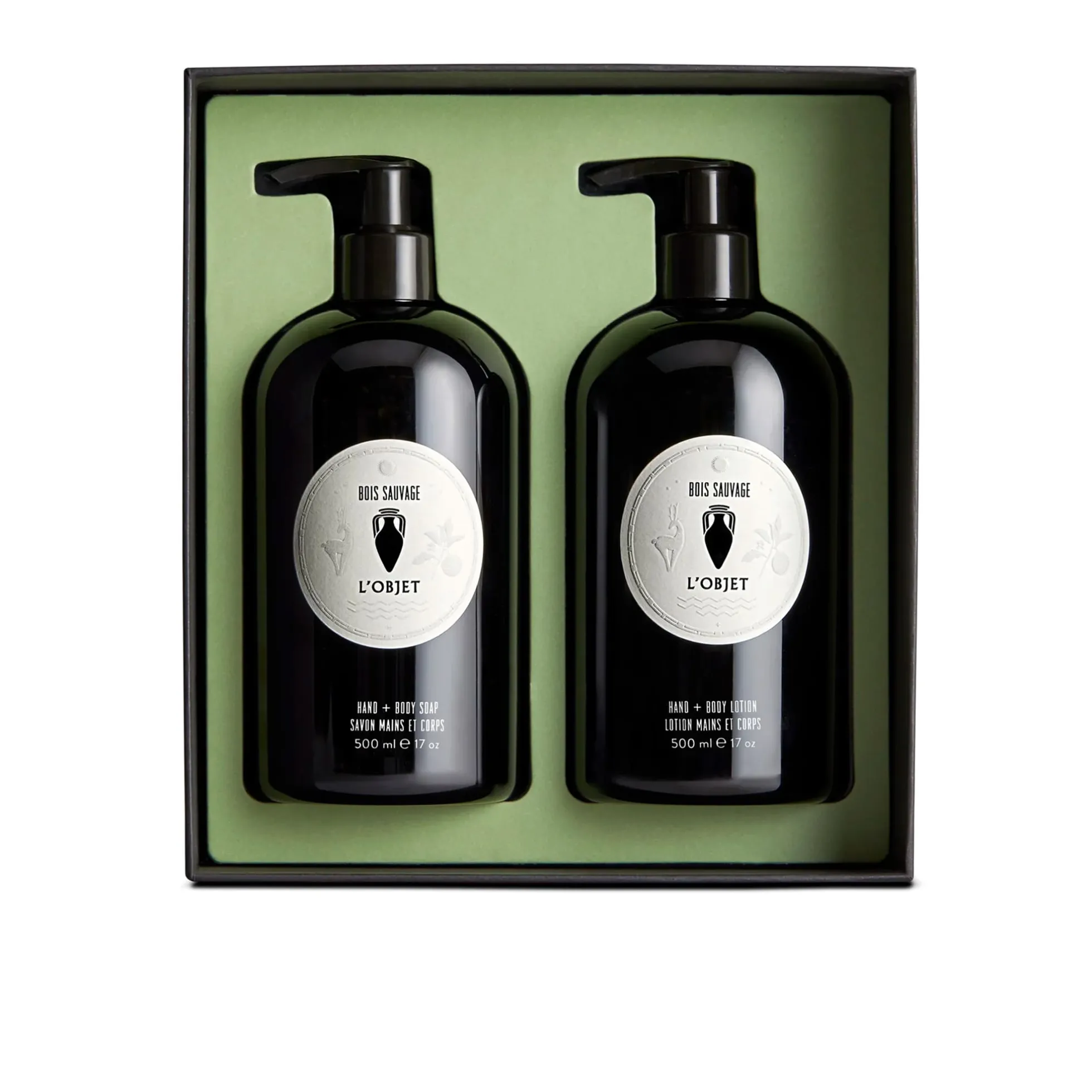 Bois Sauvage Soap + Lotion Duo Set - L'Objet