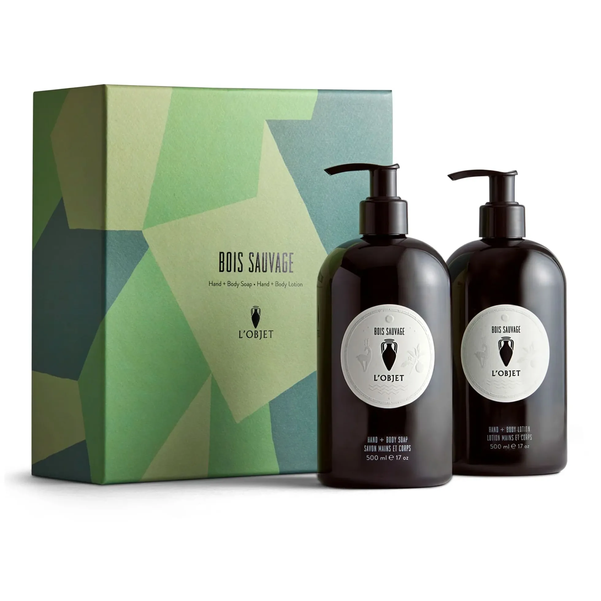 Bois Sauvage Soap + Lotion Duo Set - L'Objet