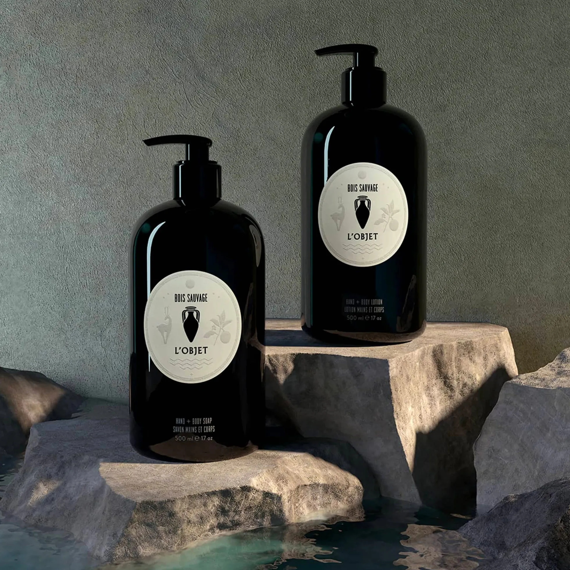 Bois Sauvage Soap + Lotion Duo Set - L'Objet