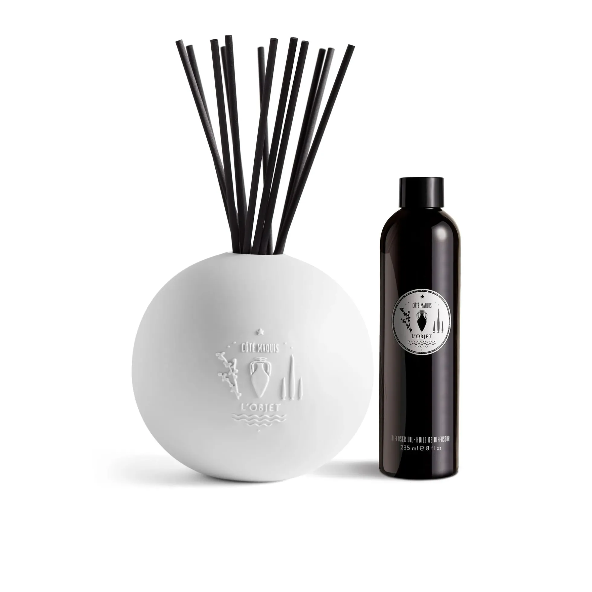 Côté Maquis Porcelain Diffuser Set - L'Objet
