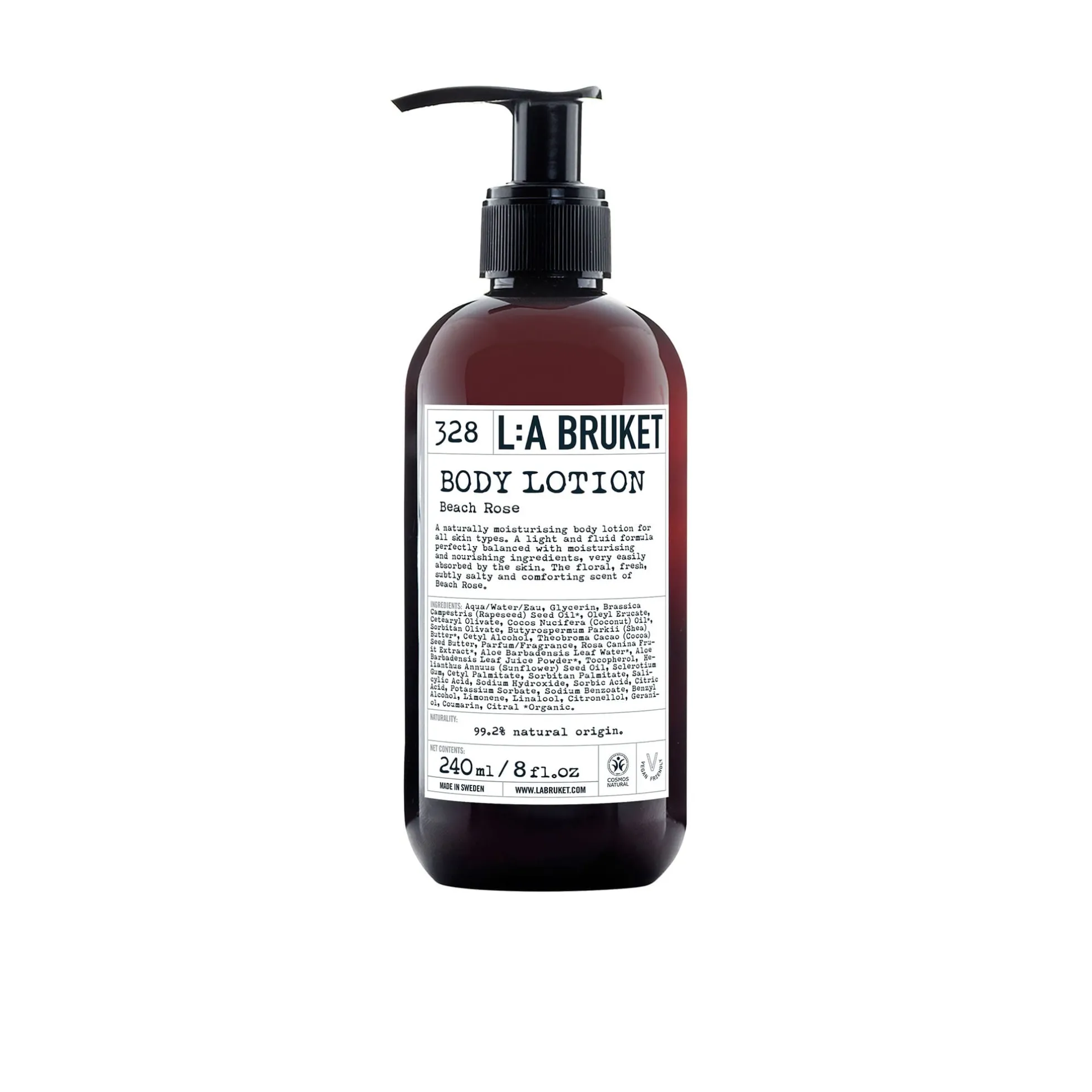 328 Hand & Body Lotion Beach Rose - L:A Bruket