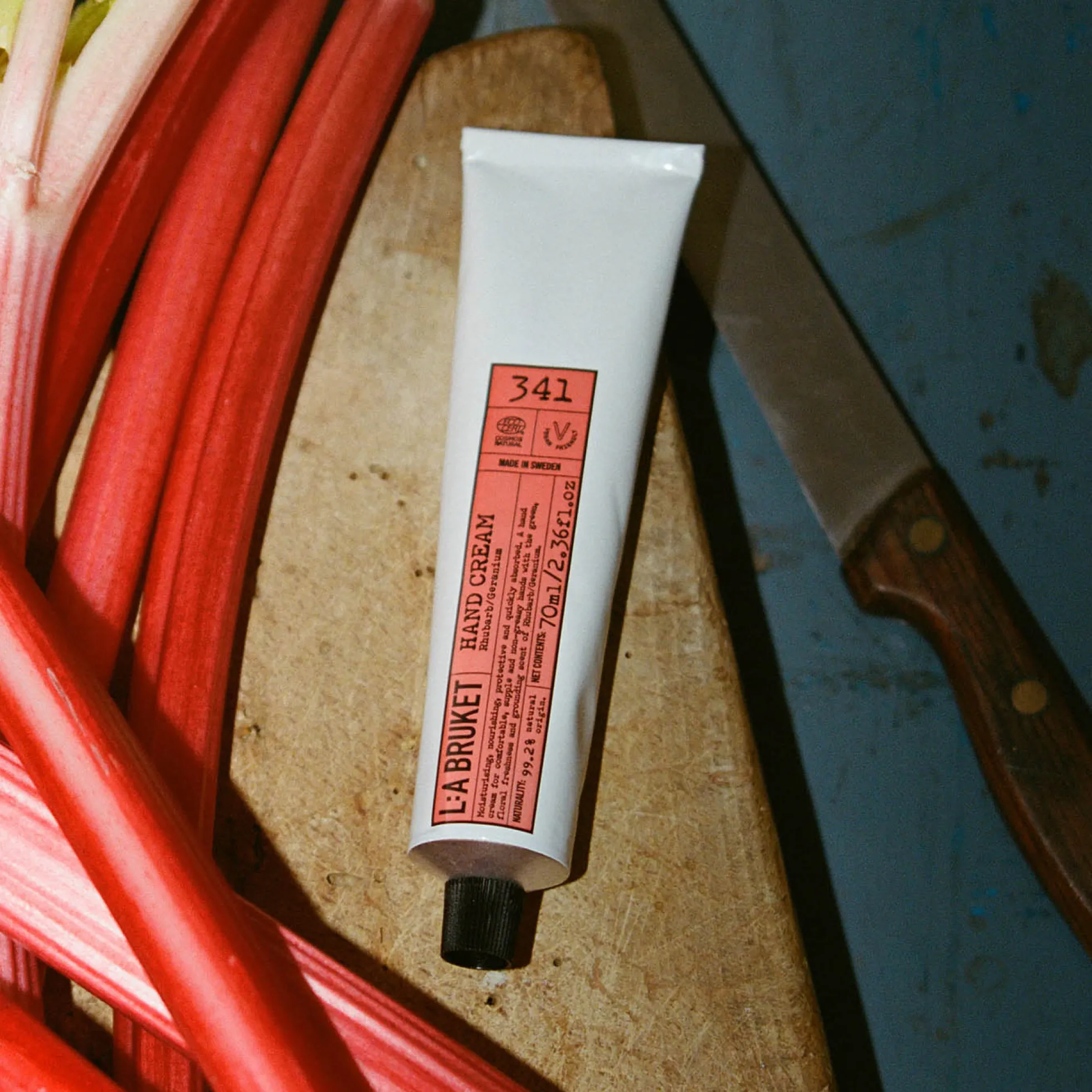 341 Hand Cream Rhubarb | Geranium - L:A Bruket