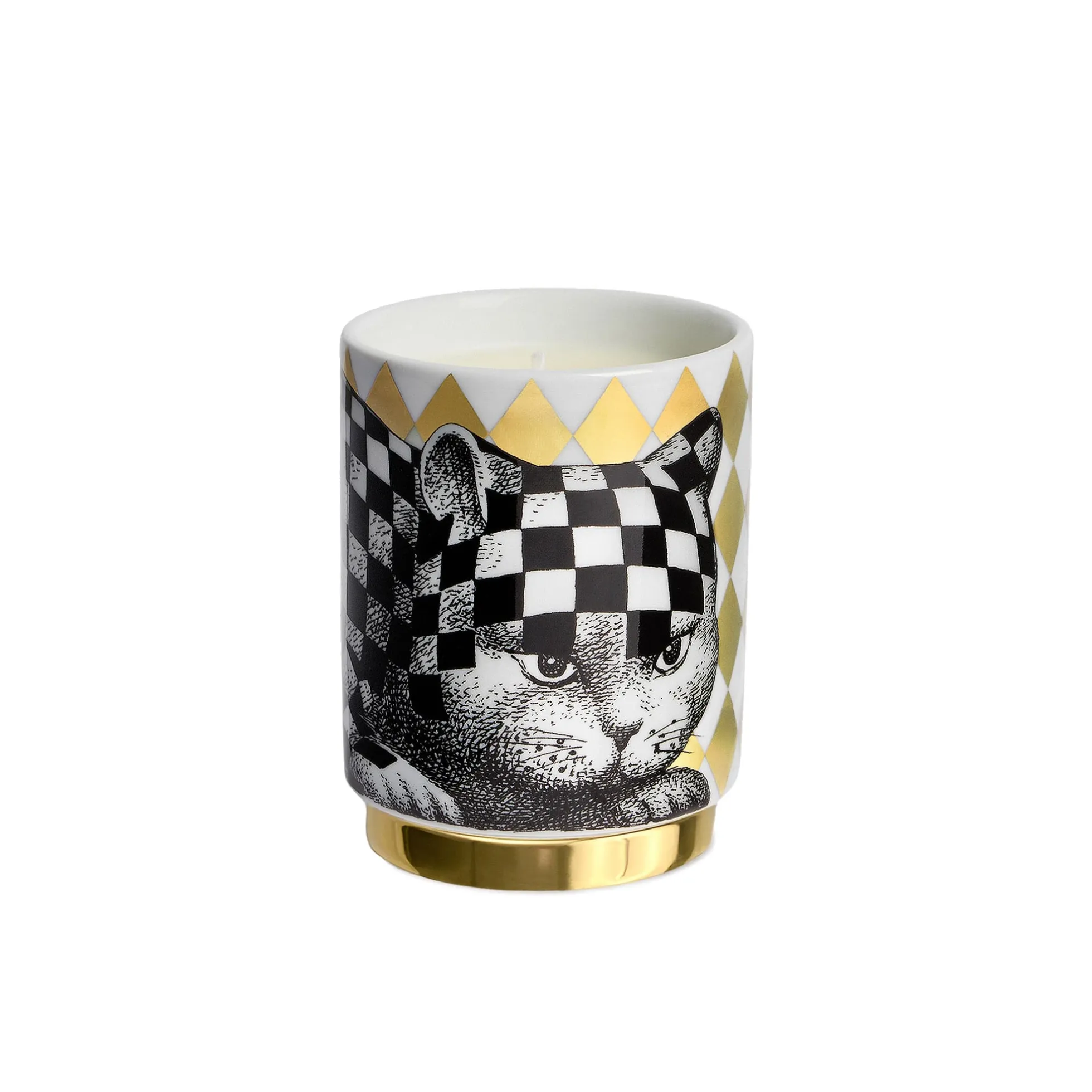 High Fidelity Quadrettato Candela Immaginazione - Fornasetti