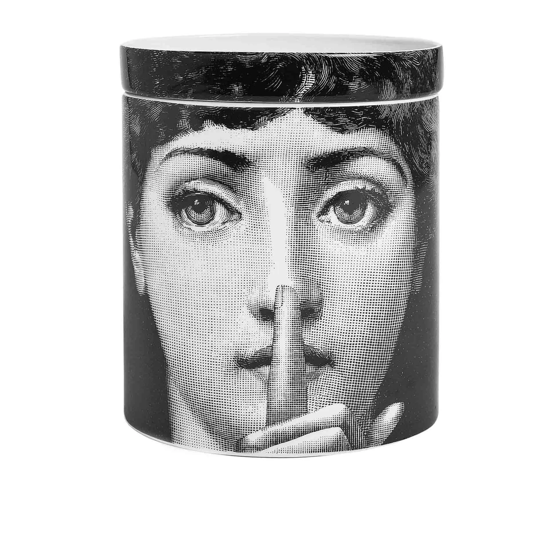 NEL MENTRE Candela Decoro Mascherina Fragranza Frutto Proibito - Fornasetti