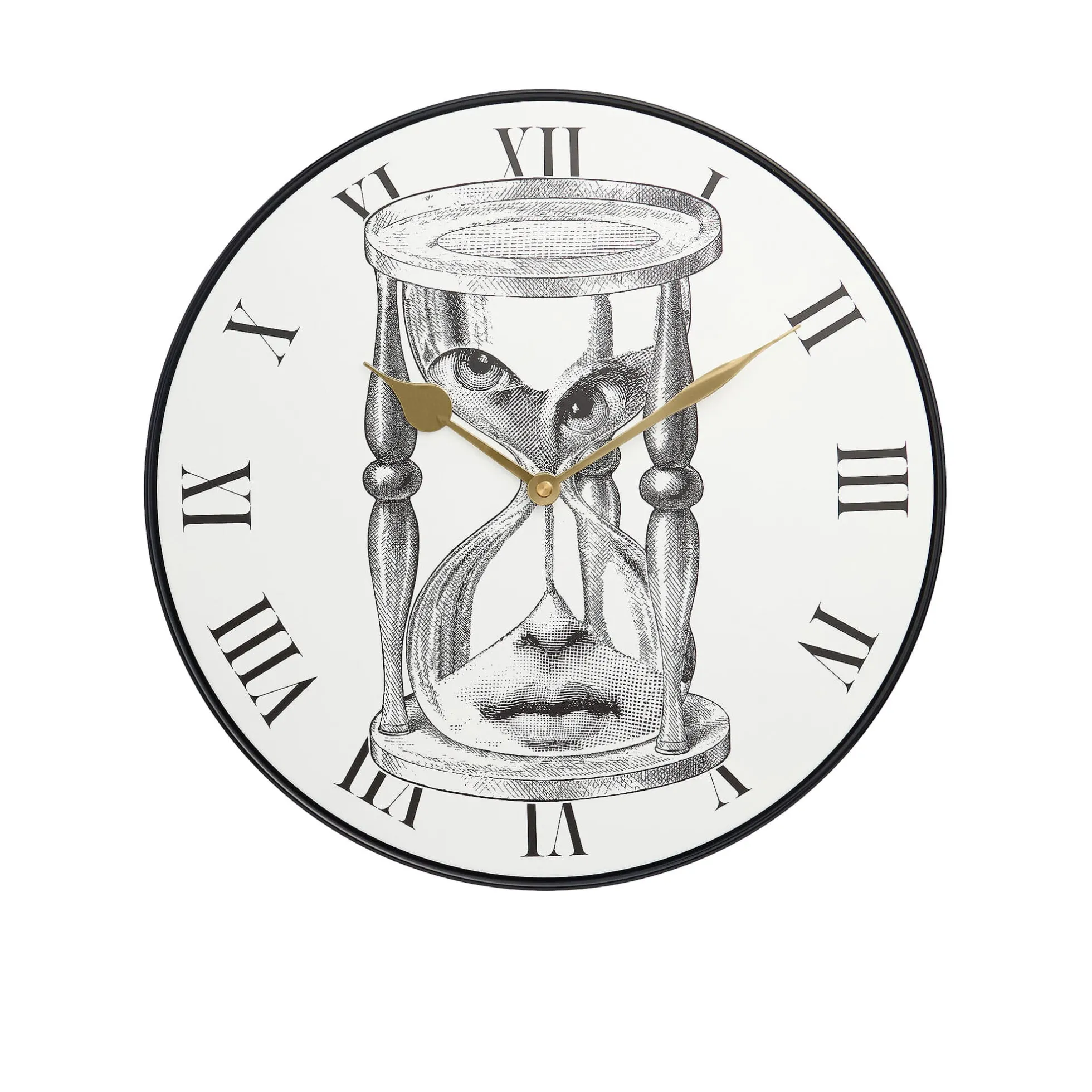 Orologio da Parete Tema e Variazioni n.184 B/N - Fornasetti