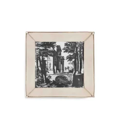 Piatto quadrato Giardino Settecentesco - Fornasetti