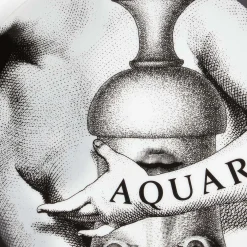 Piatto Zodiaco Aquario Tema e Variazioni N. 358 - Fornasetti