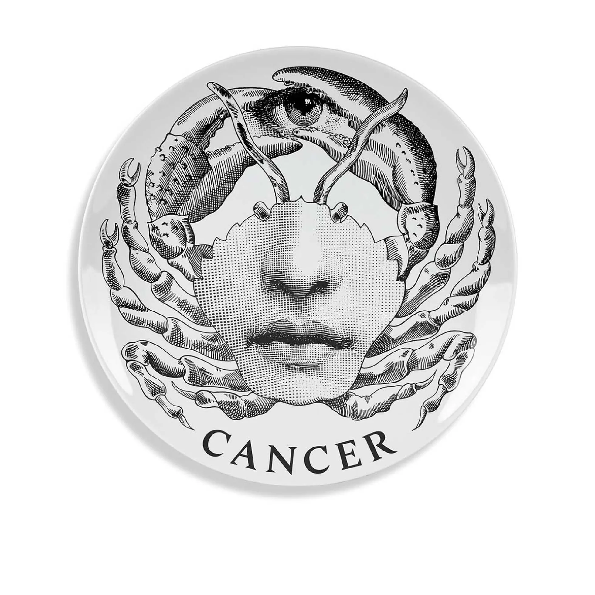 Piatto Zodiaco Cancro Tema e Variazioni N. 351 - Fornasetti