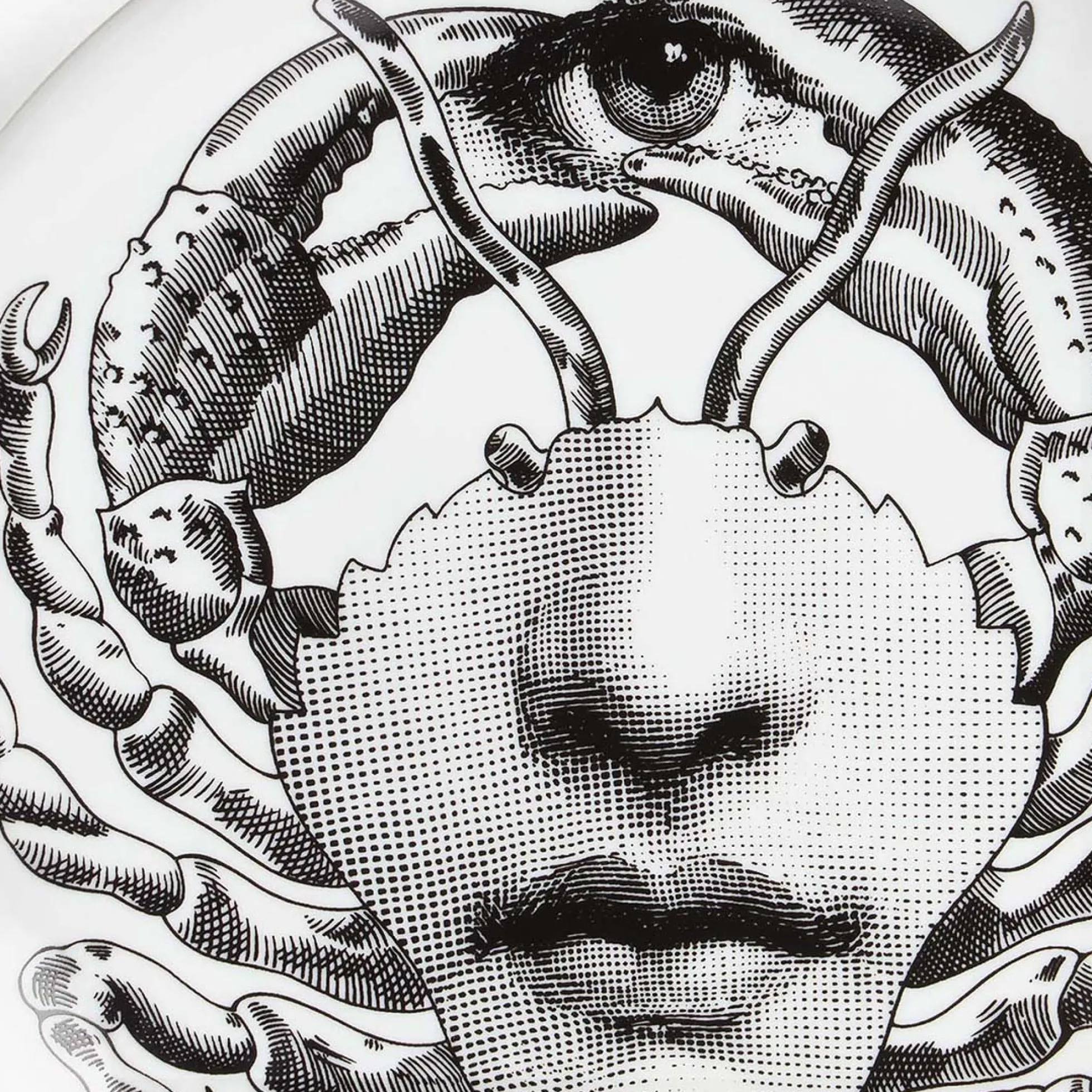 Piatto Zodiaco Cancro Tema e Variazioni N. 351 - Fornasetti