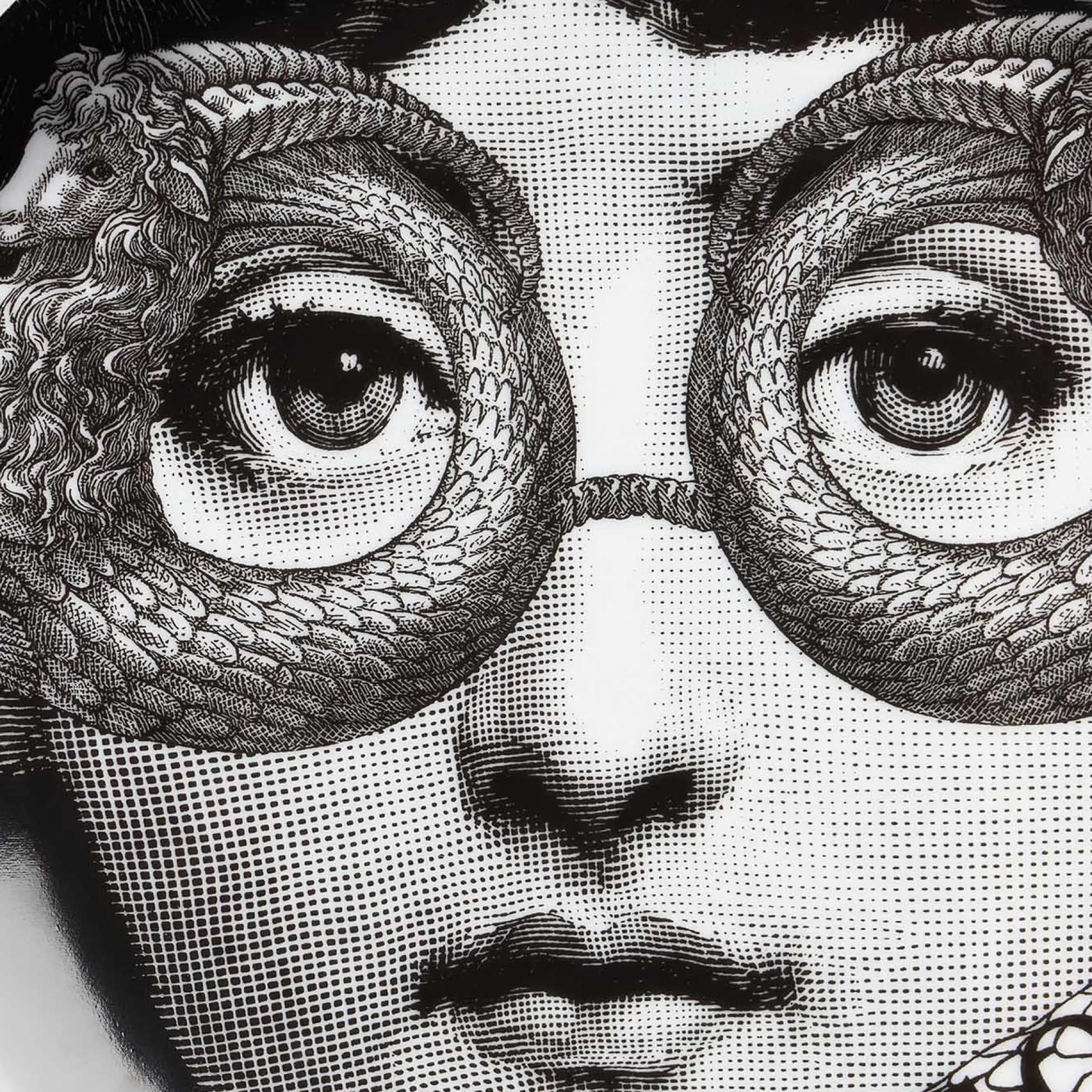 Piatto Zodiaco Capricorno Tema e Variazioni N. 357 - Fornasetti