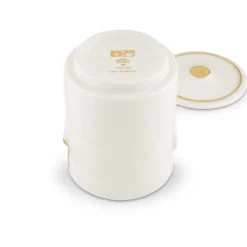 Porta Candela Il Seguace White/Gold - Ginori