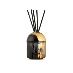 Porta Diffusore L'Amazzone Charcoal/Gold - Ginori
