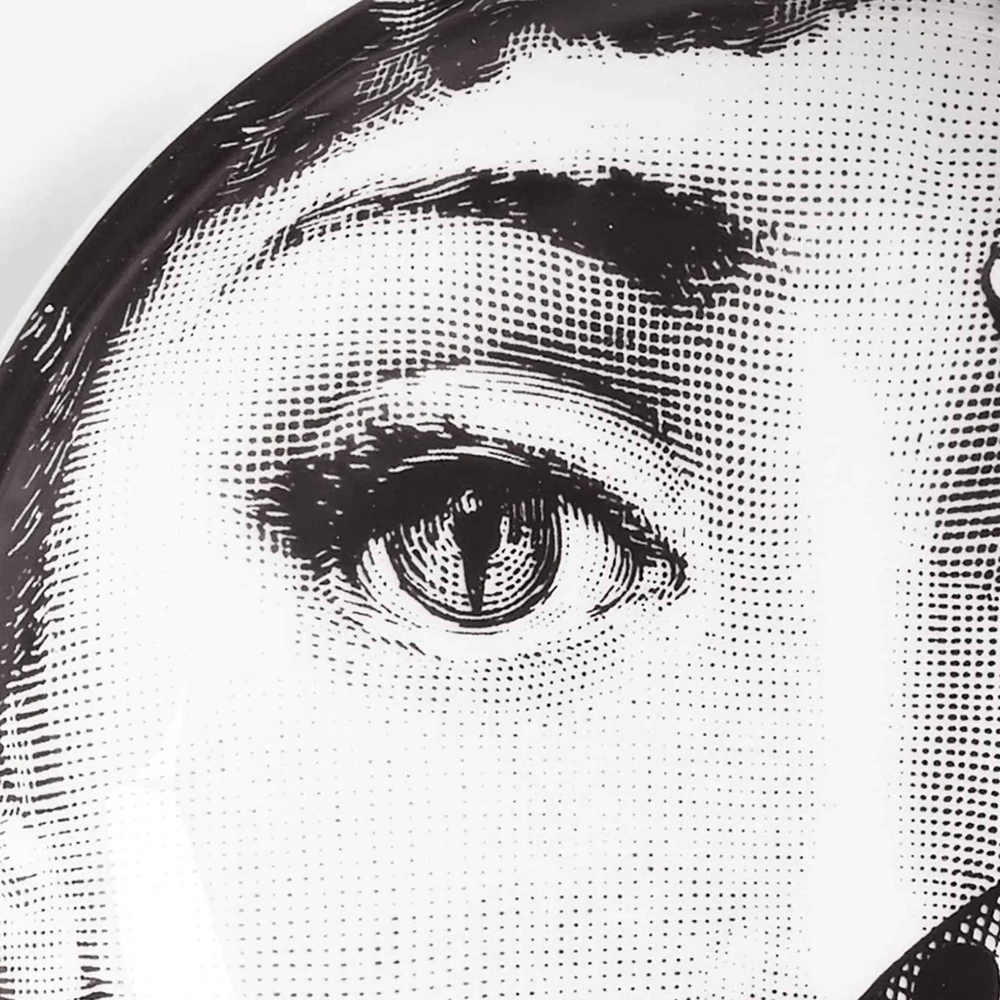 Posacenere Tema e Variazioni N.383 B/N - Fornasetti