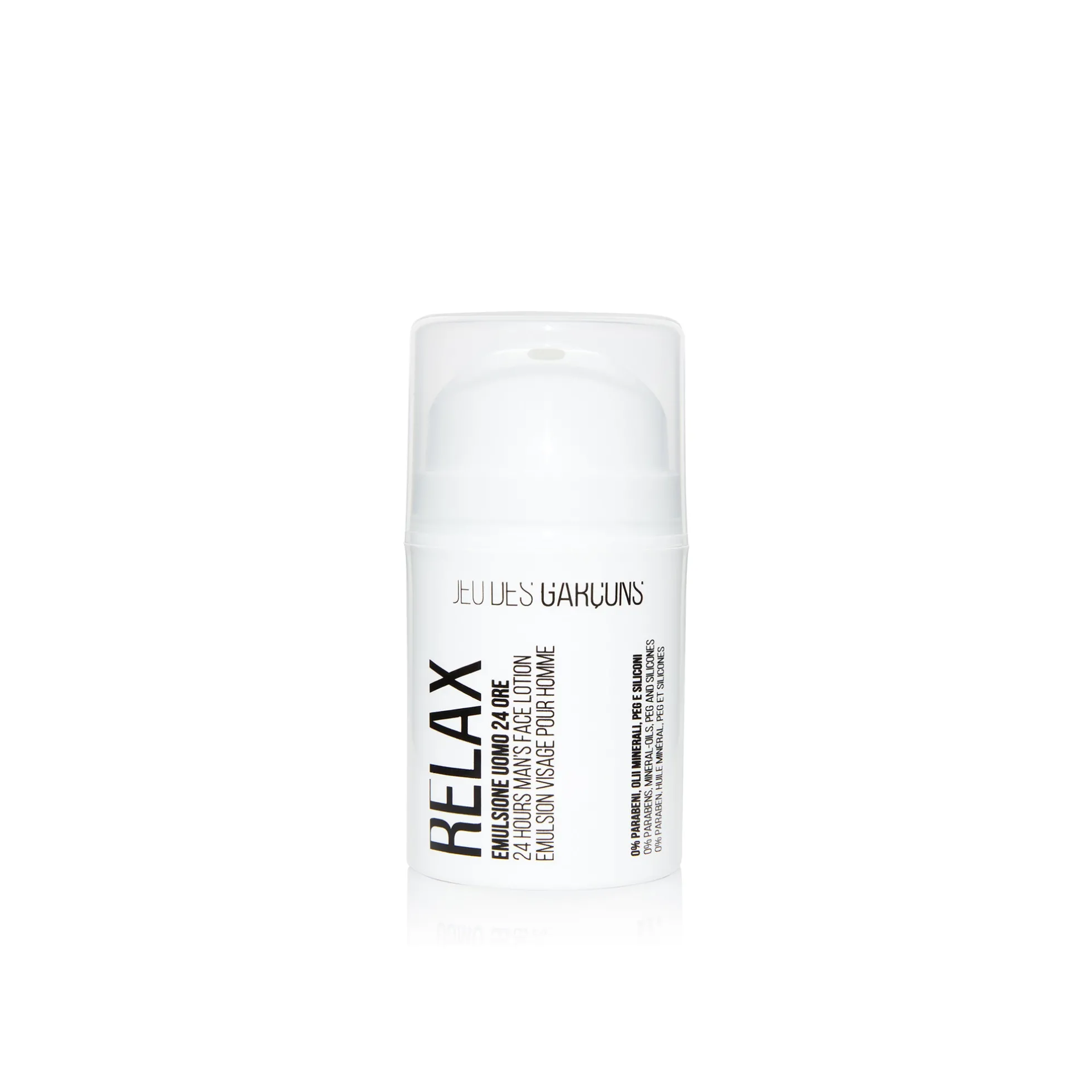 Relax Emulsione Viso Uomo - Jeu des Garçons