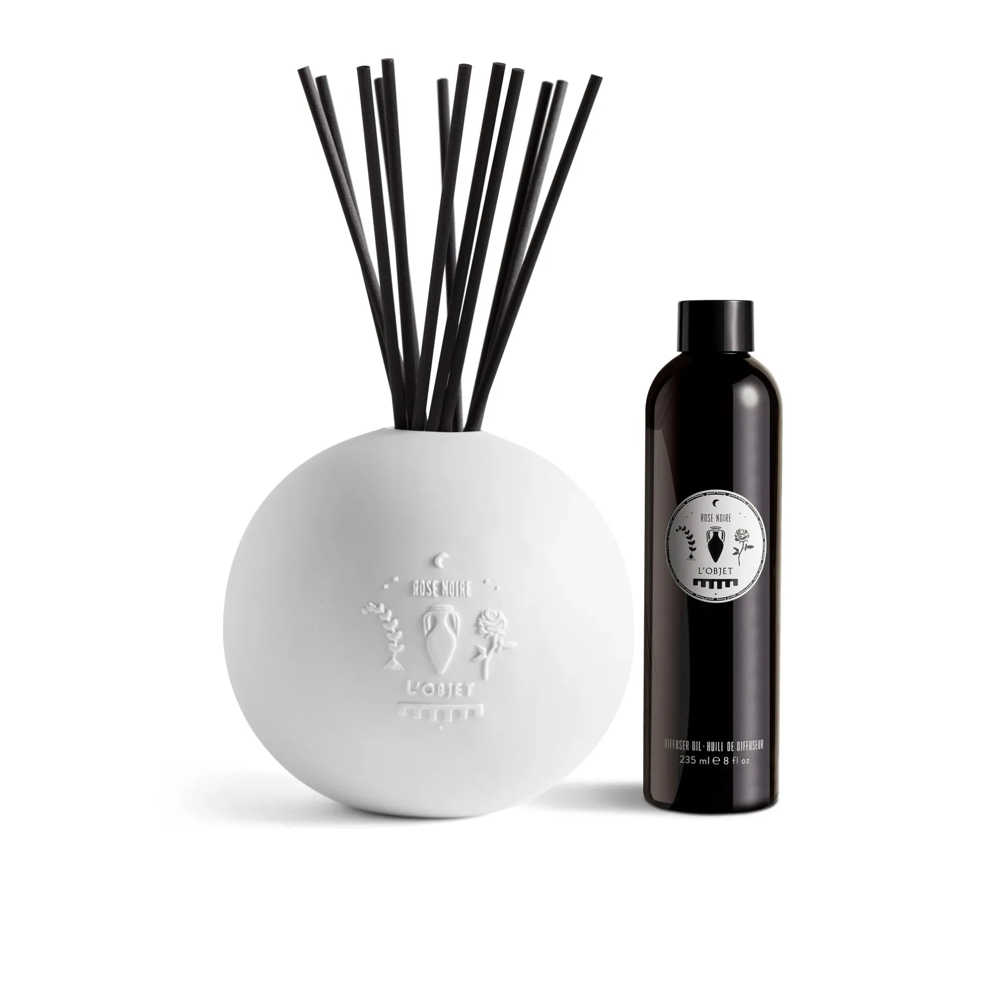 Rose Noire Diffuser Porcelain Set - L'Objet
