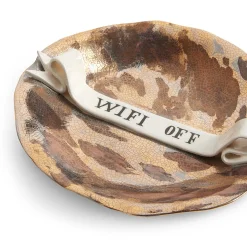 Ruan Hoffman Plate With Ribbon Wifi Off - L'Objet