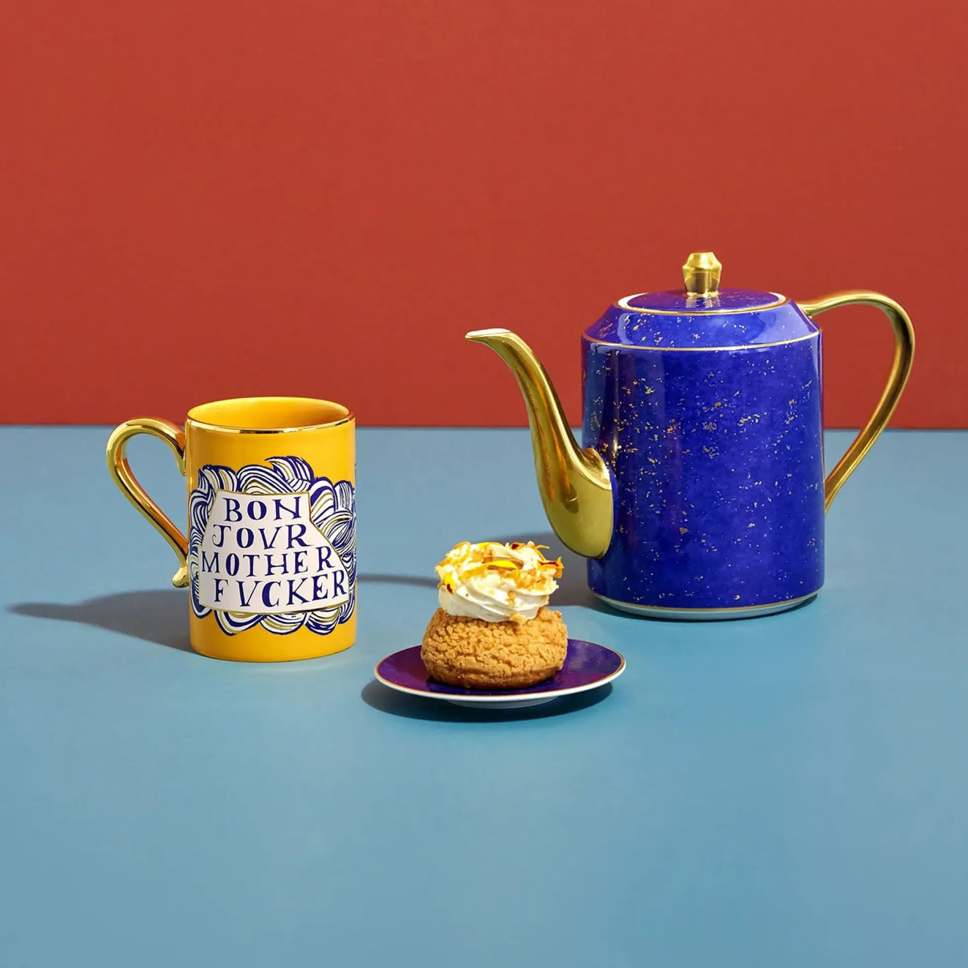 Ruan Hoffman Sweet Heart + Mother Fucker Mugs (Set di 2) - L'Objet
