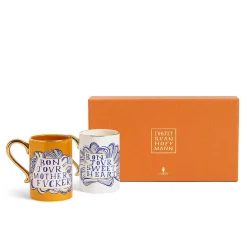 Ruan Hoffman Sweet Heart + Mother Fucker Mugs (Set di 2) - L'Objet