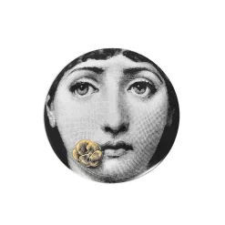 Scatola Tonda Tema e Variazioni N.137 Oro - Fornasetti