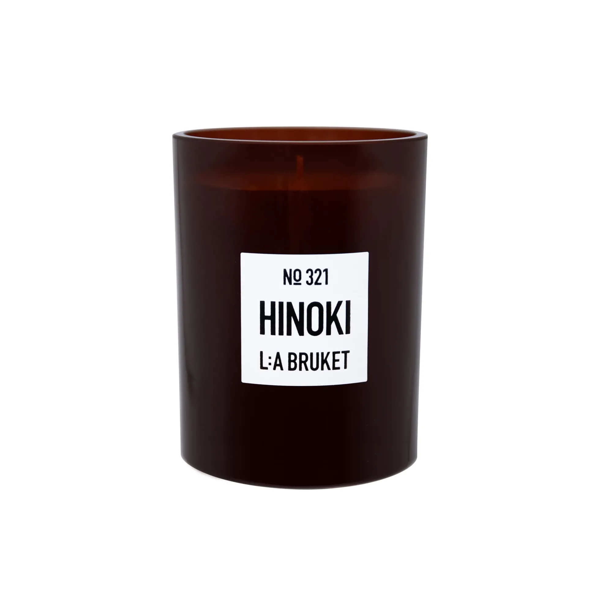 321 Scented Candle Hinoki - L:A Bruket