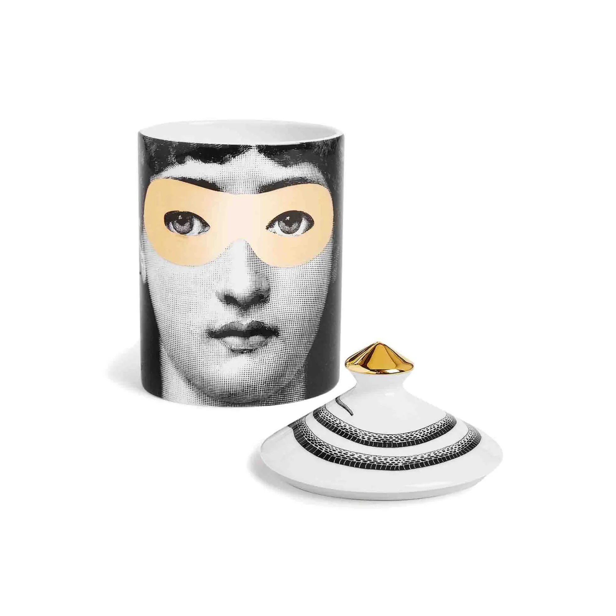 SE POI Candela Decoro Mascherina Fragranza Frutto Proibito - Fornasetti