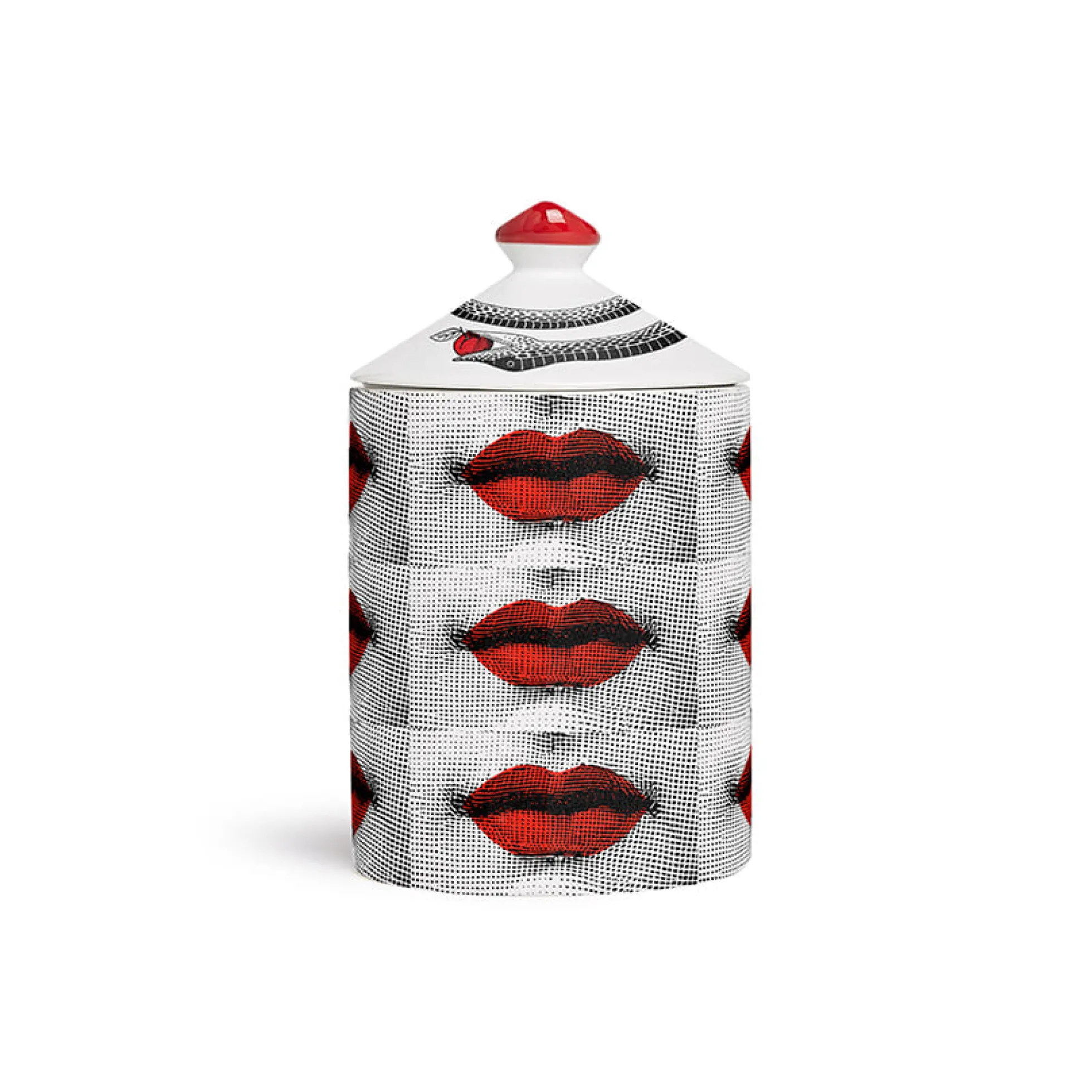 SE POI Candela Piccola Bocche - Fragranza Frutto Proibito - Fornasetti