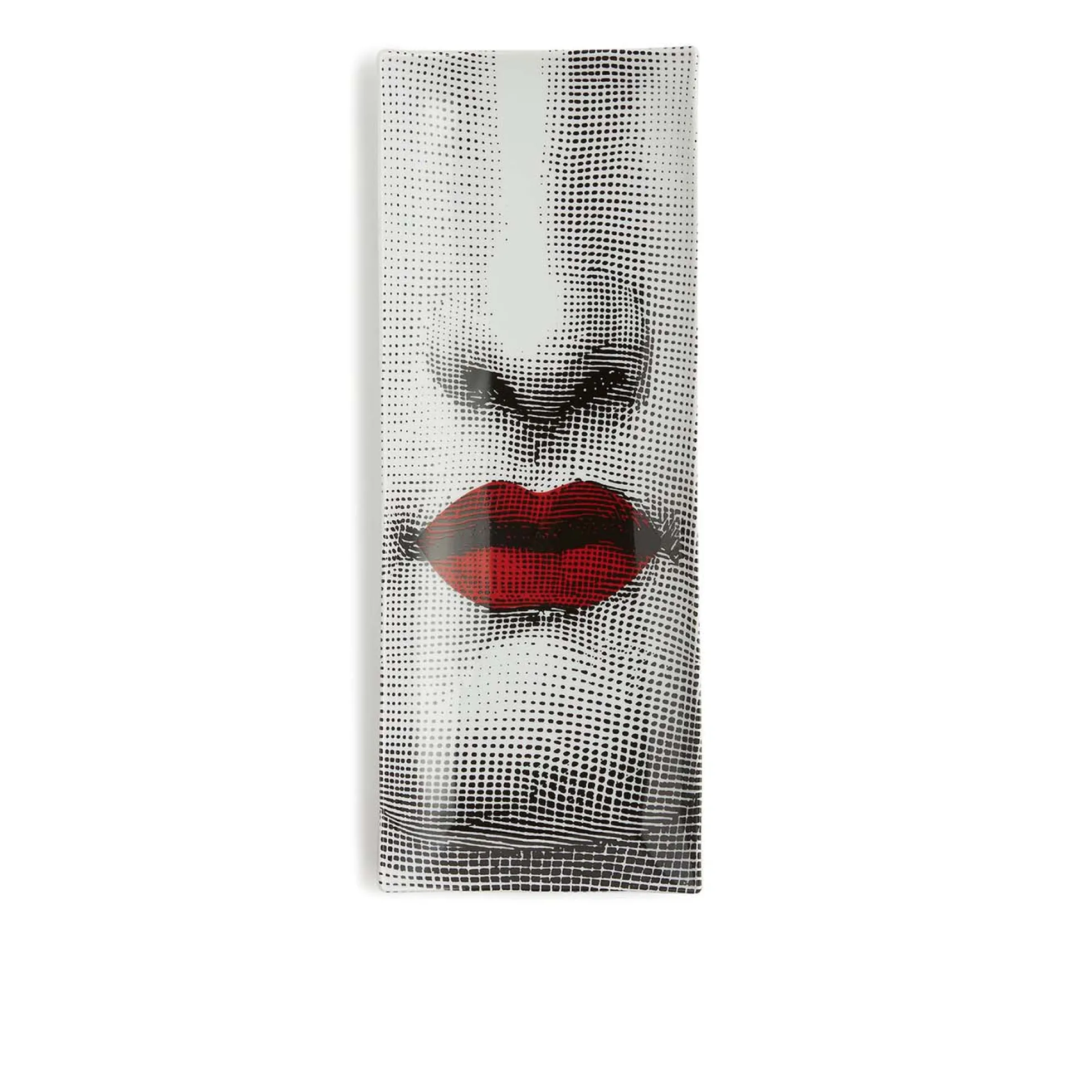 Vassoio rettangolare Red Lips Tema e Variazioni N.397 - Fornasetti